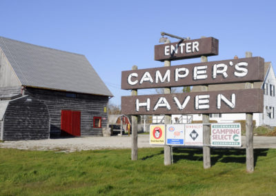 Camper's Haven Entrance