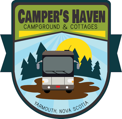 Campers Haven logo with RV
