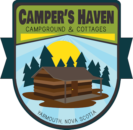 Campers Haven cottage graphic