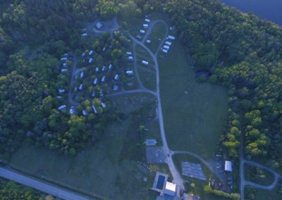 Aerial Photo of Campground